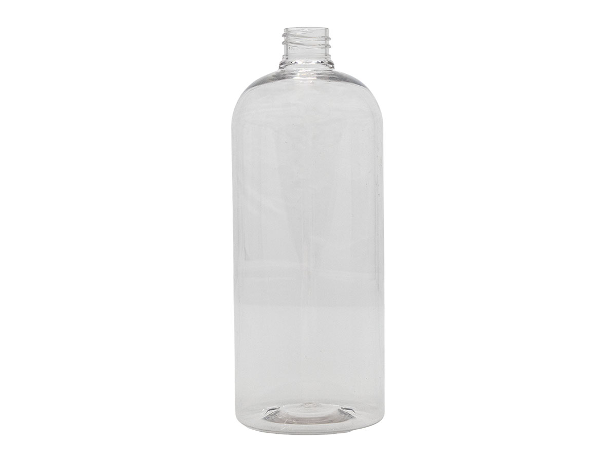 32 oz., 28/410 Finish, Clear, Bottles, PET, Bullet