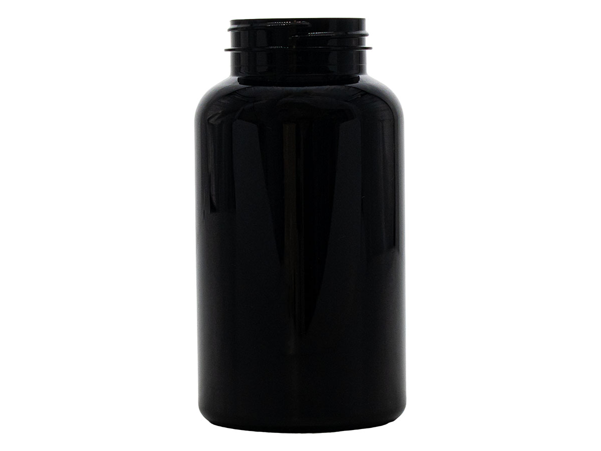 500 cc, 53/400 Finish, Dark Amber, Bottles, PET, Round Packer