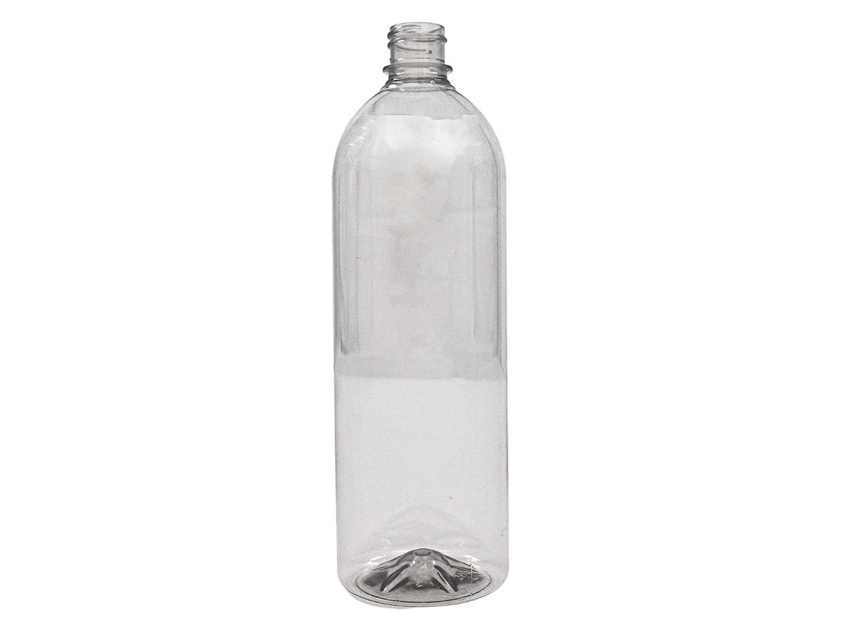 32 oz., 28/410 Finish, Clear, Bottles, PET, Bullet