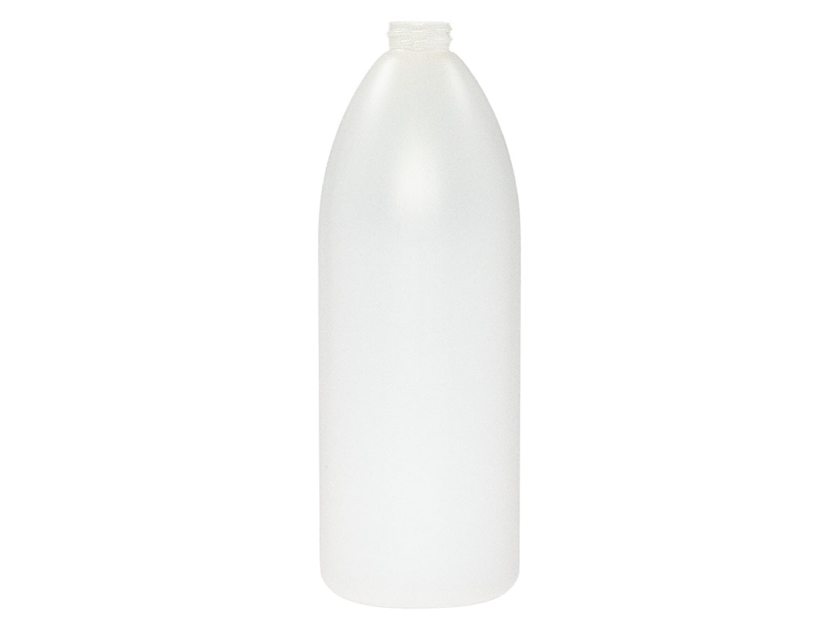 35 oz., 28/400 Finish, Natural, Bottles, HDPE, Bullet
