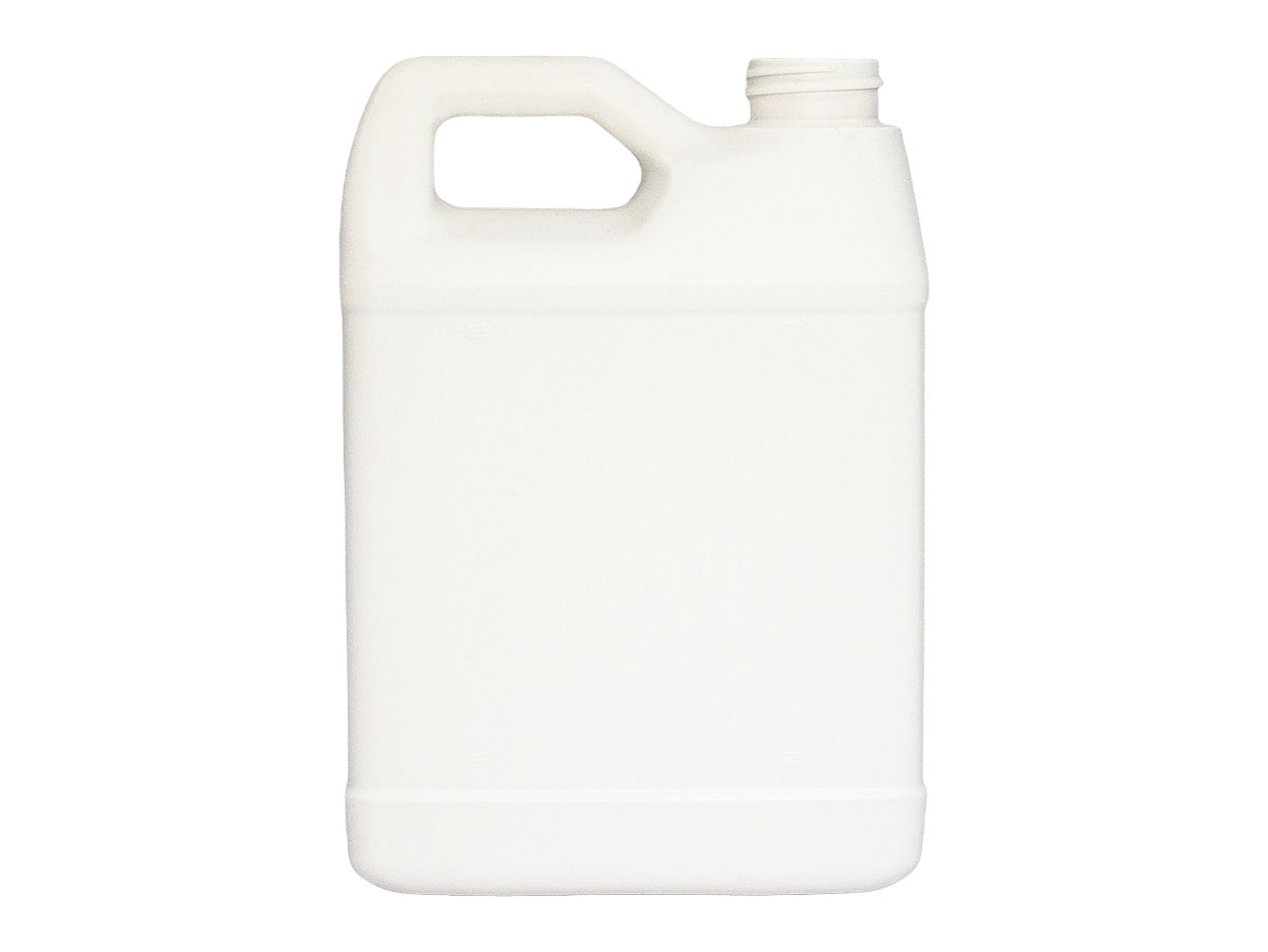 32 oz., 33/400 Finish, White, Bottles, HDPE, F-Style, Label Panel