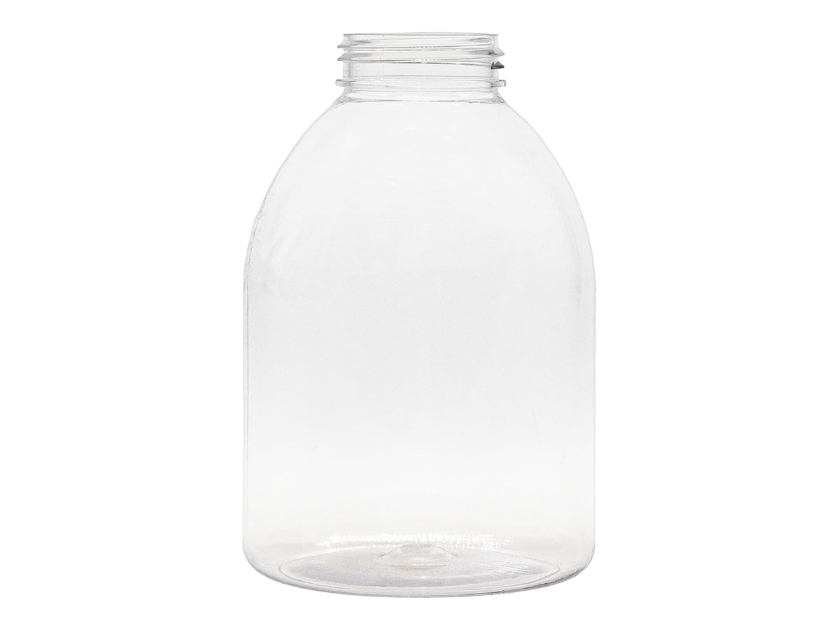 16 oz., 43mm Finish, Clear, Bottles, PET, Foamer Style, Bell Round