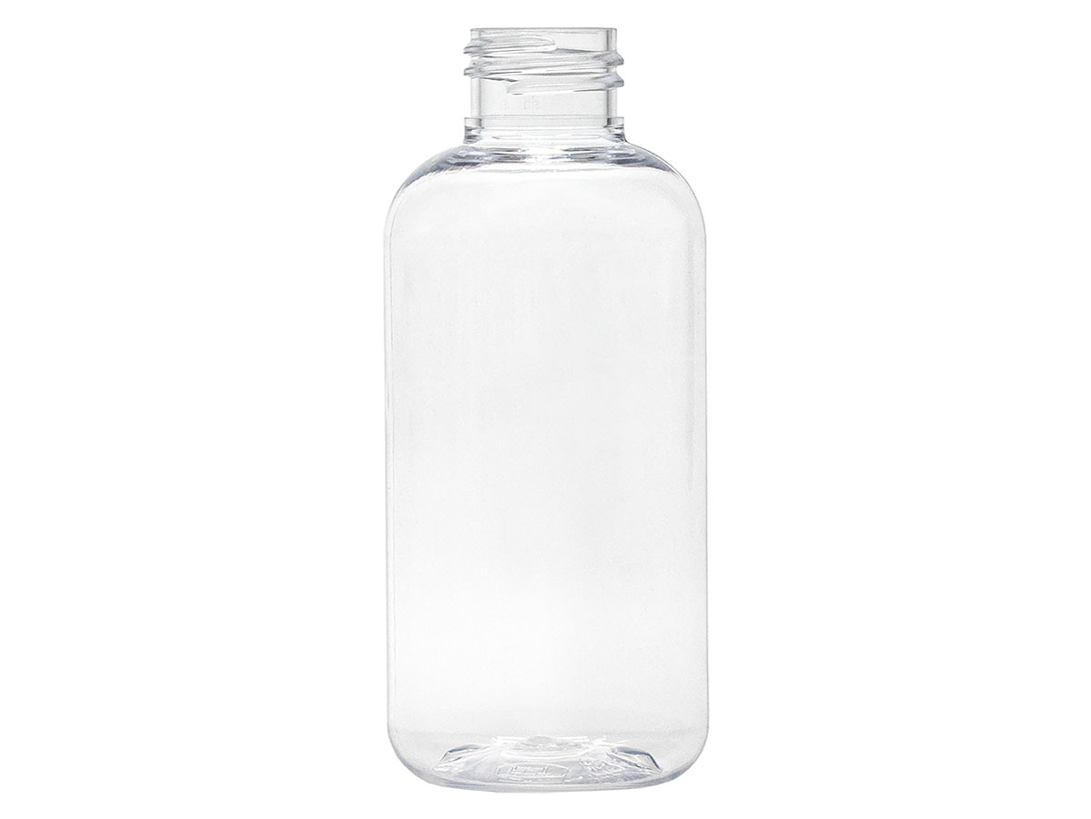 150 mL, 24/410 Finish, Clear, Bottles, PET, Boston Round