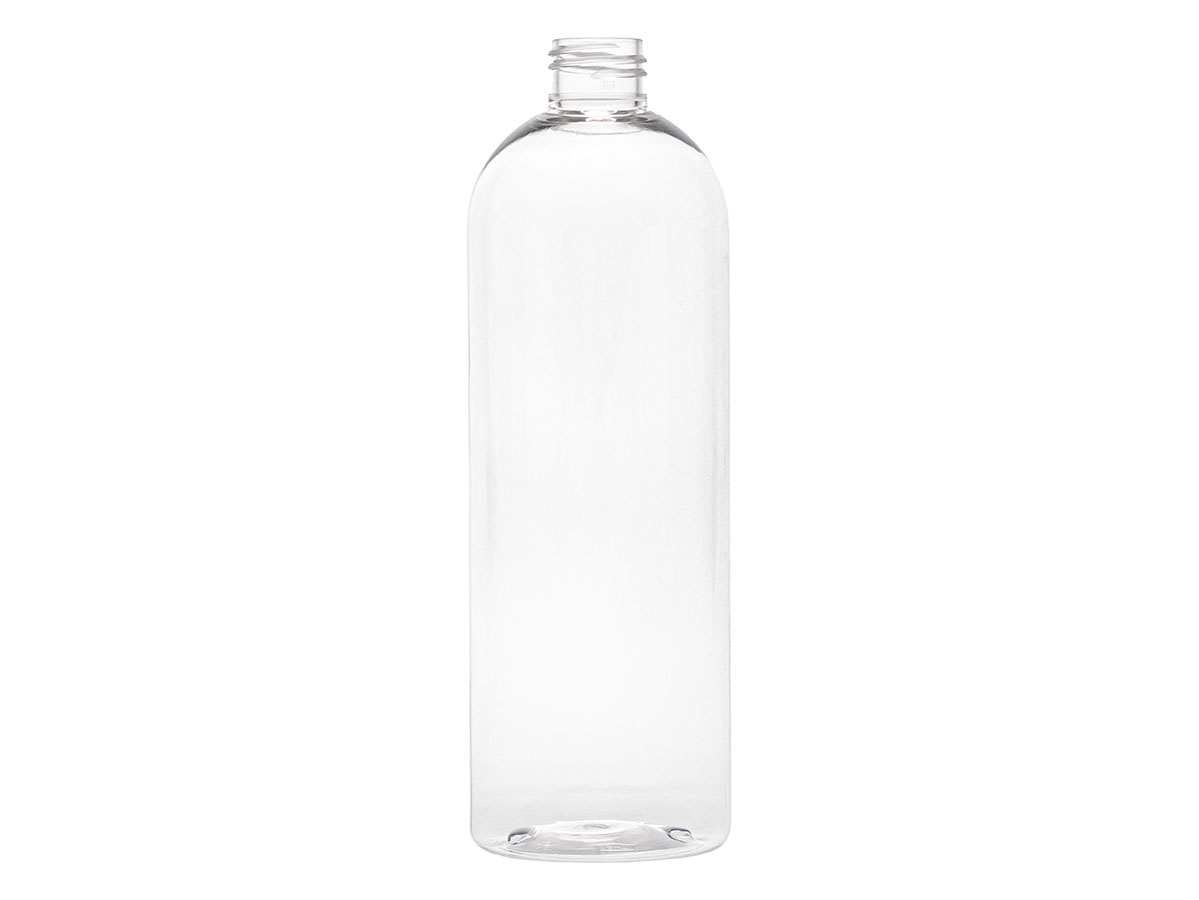 16 oz., 24/410 Finish, Clear, Bottles, PET, Bullet