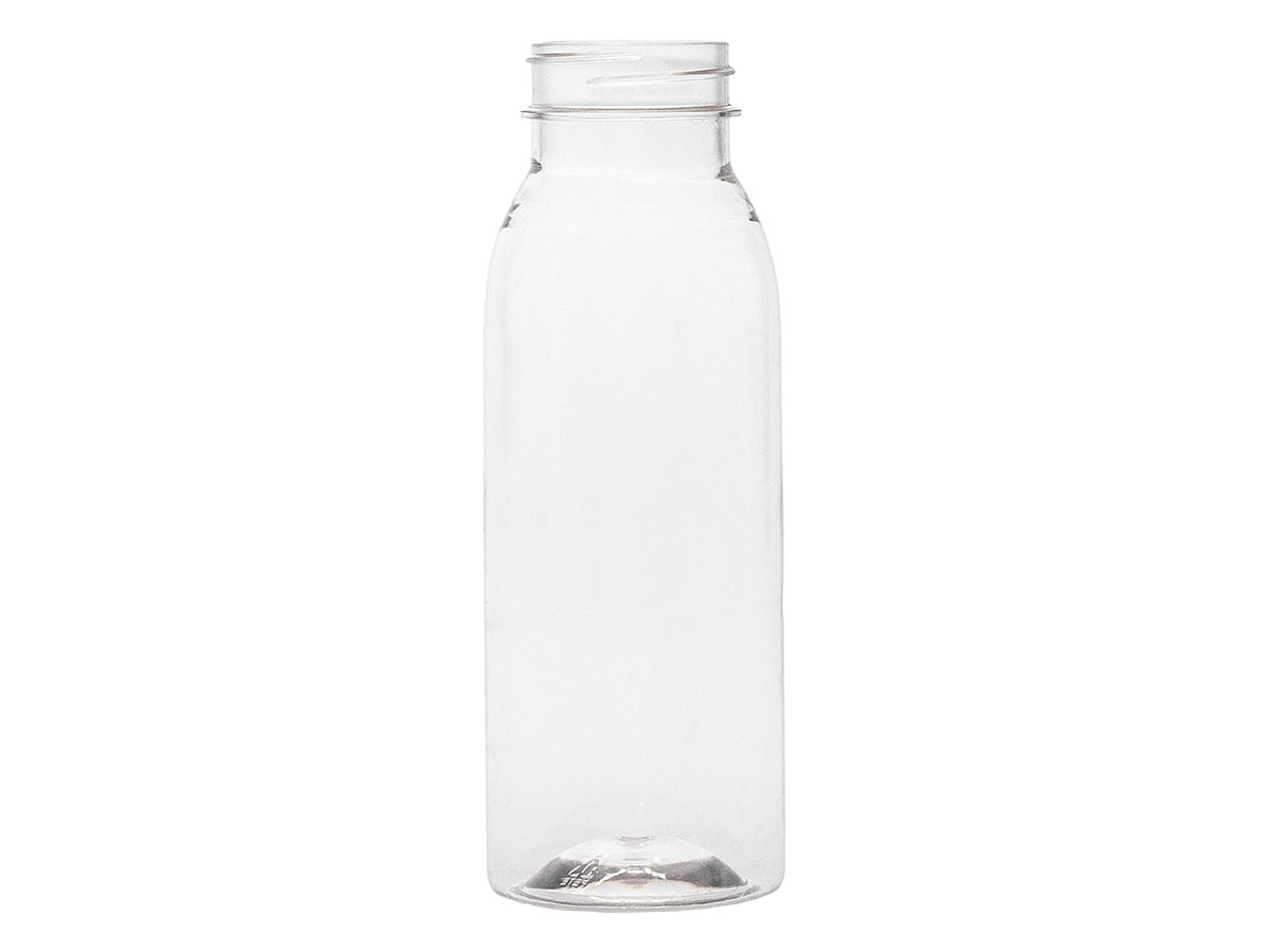 8 oz., 38/400 Finish, Clear, Bottles, PET, Bullet