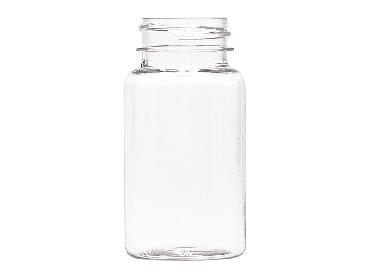 75 cc, 33/400 Finish, Clear, Bottles, Pet, Round Packer