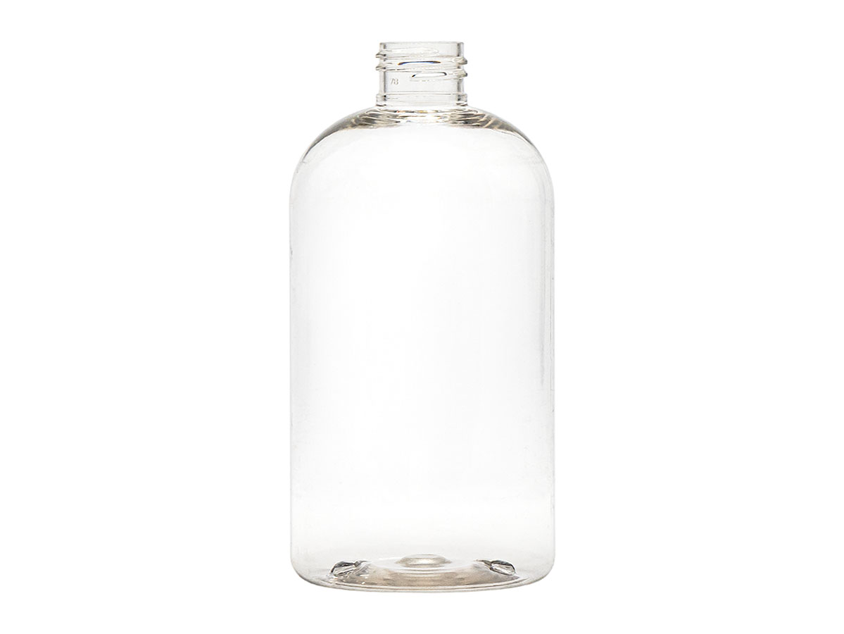 12 oz., 24/410 Finish, Clear, Bottles, Pet, Boston Round
