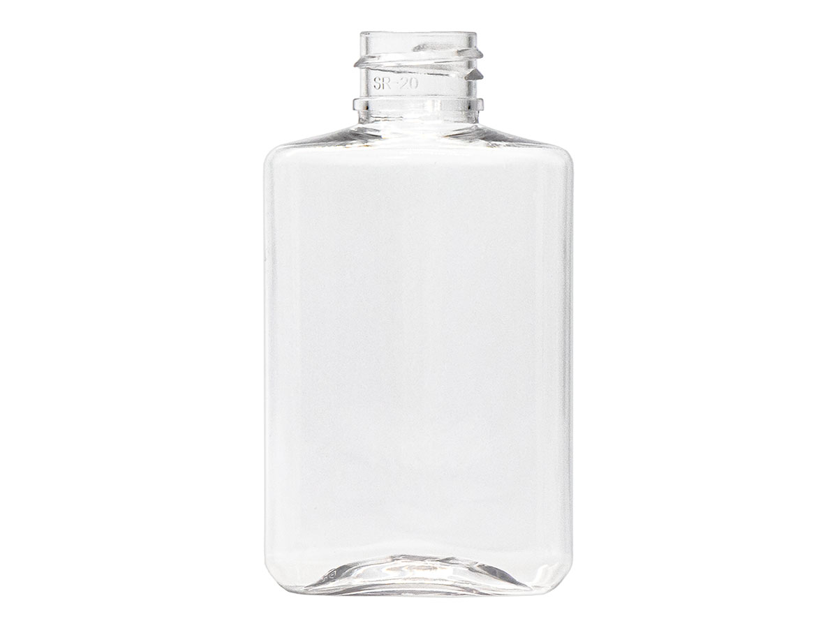 2 oz., 20/410 Finish, Clear, Bottles, Pet, Oblong