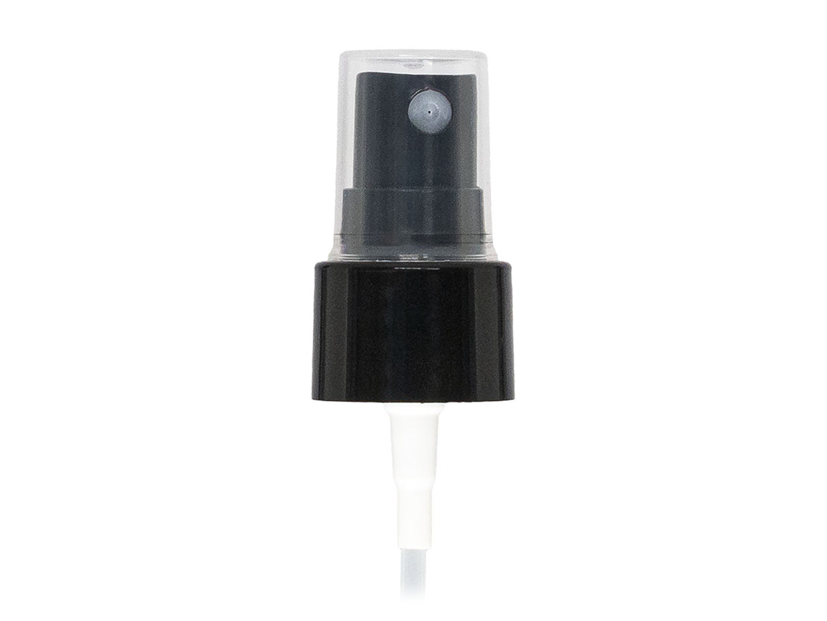24/410 Finish, Black, Sprayers, Fine Mist, Smooth, 6 3/16" DT
