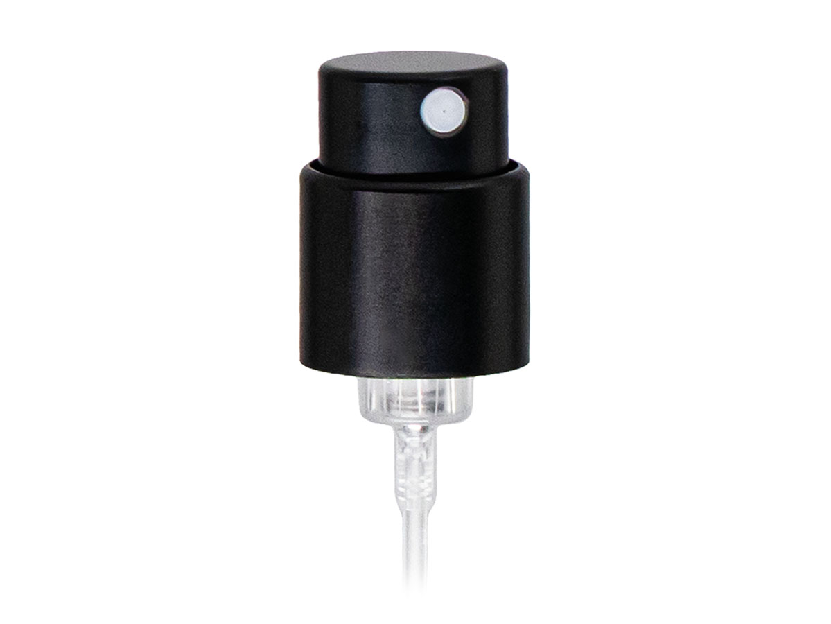 15/410 Finish, Black, Sprayers, Fine Mist, Smooth, No Hood, 2 7/8" Dt	