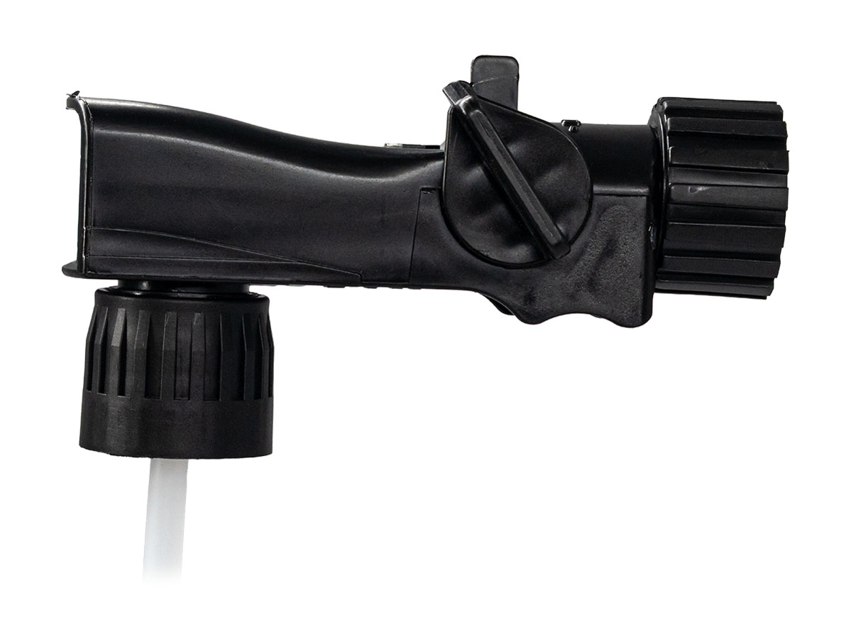 28mm Ratchet Finish, Black, Sprayers, Home And Garden, 2 Hose End, 7 3/4" DT