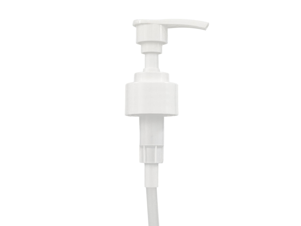 24/410 Finish, White, Pumps, Lotion, Smooth, Lock Down, 2cc, 7 5/8" DT