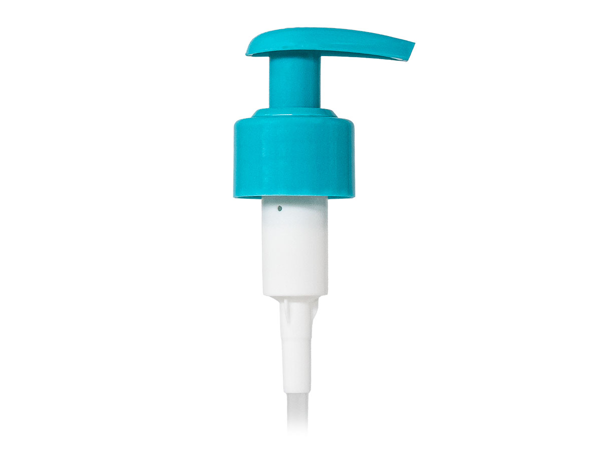 28/410 Finish, Blue, Pumps, Lotion, Smooth, Lock Up, 2cc, 8 3/4" DT