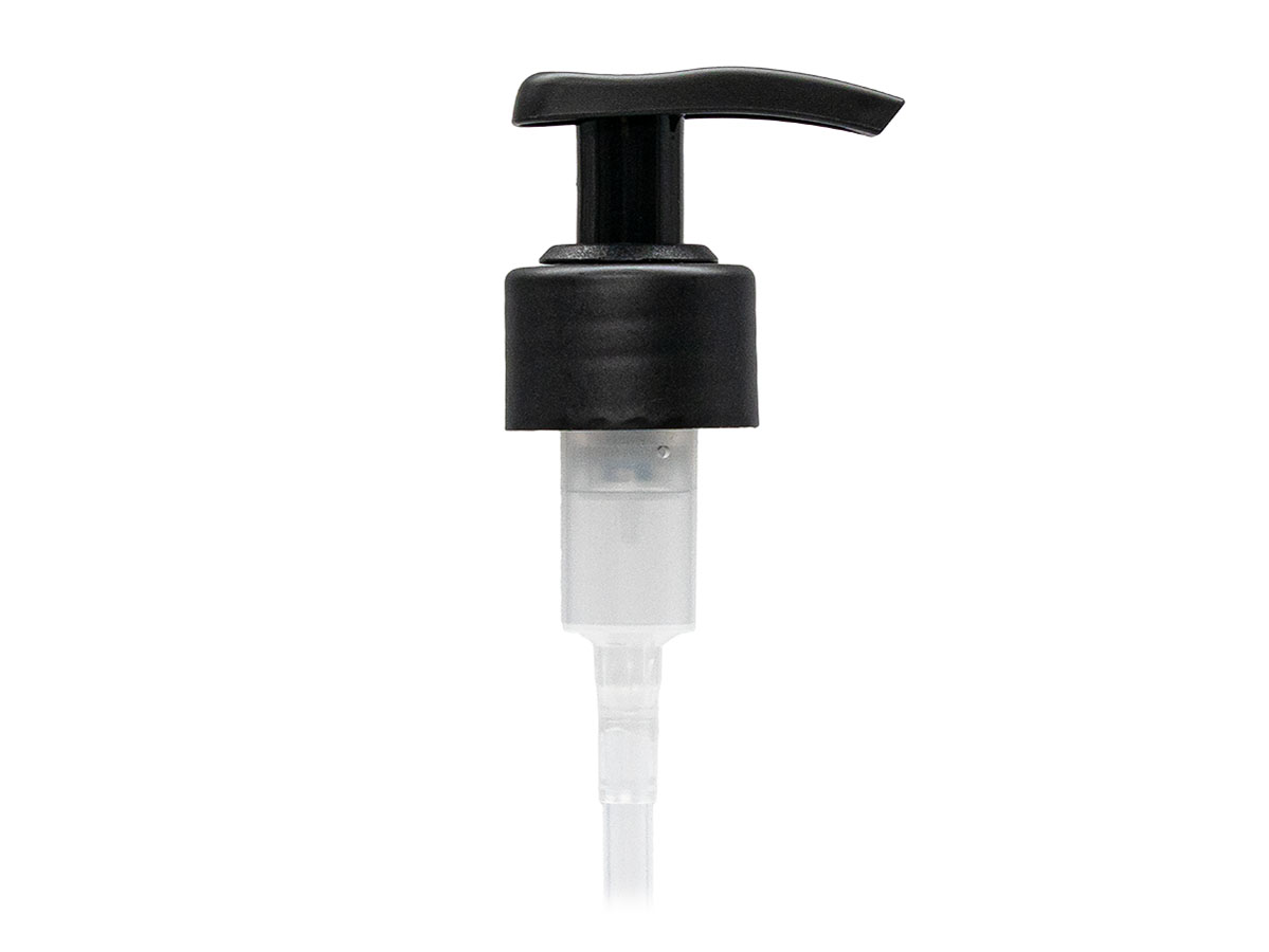 28/410 Finish, Black, Pumps, Lotion, Matte, Lock Up, 2.5cc, 7 3/8" Dt