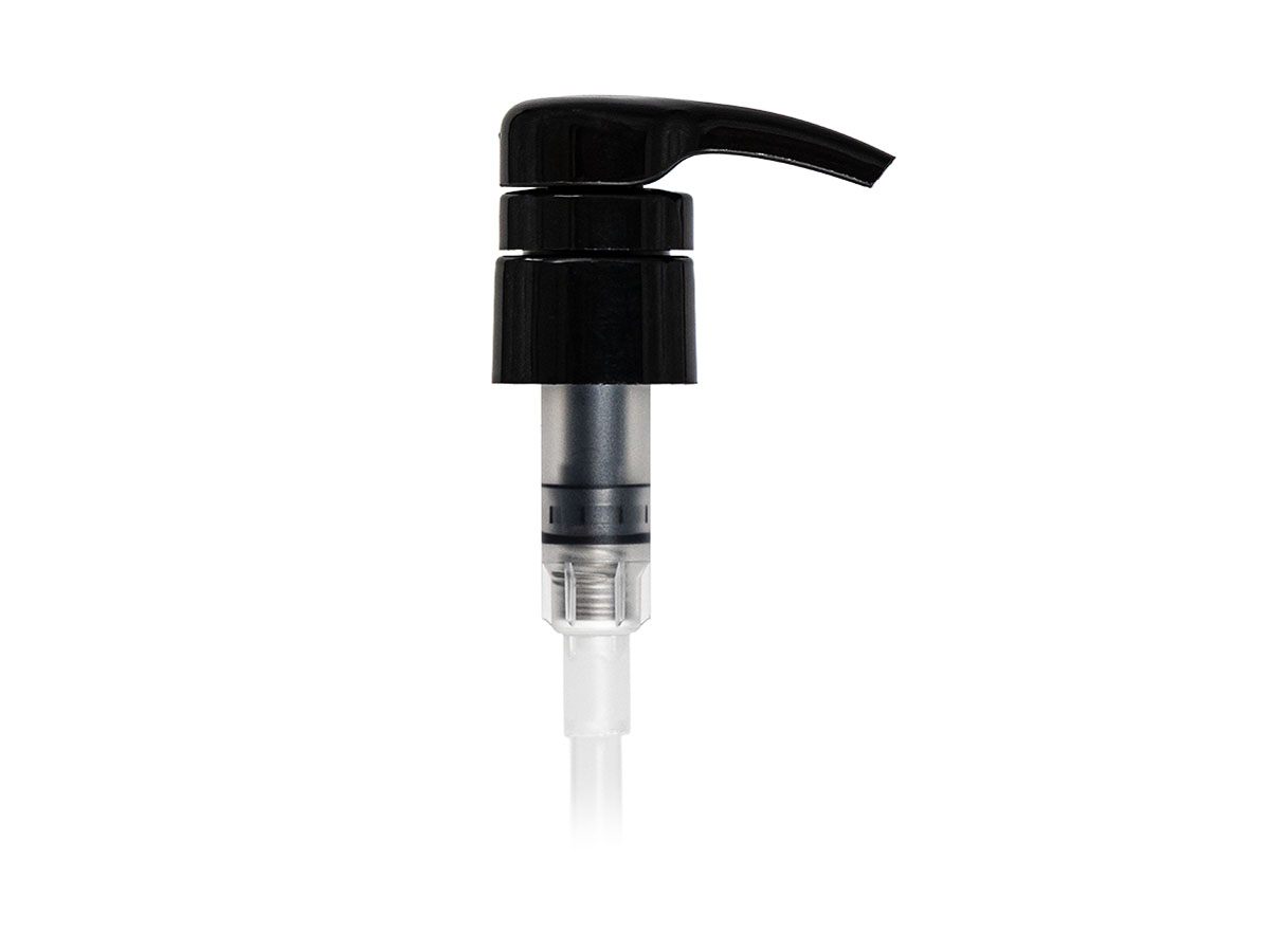 28/410 Finish, Black, Pumps, Lotion, Smooth, Sg-4000, Lock Down, 4cc, 9 1/4" Dt