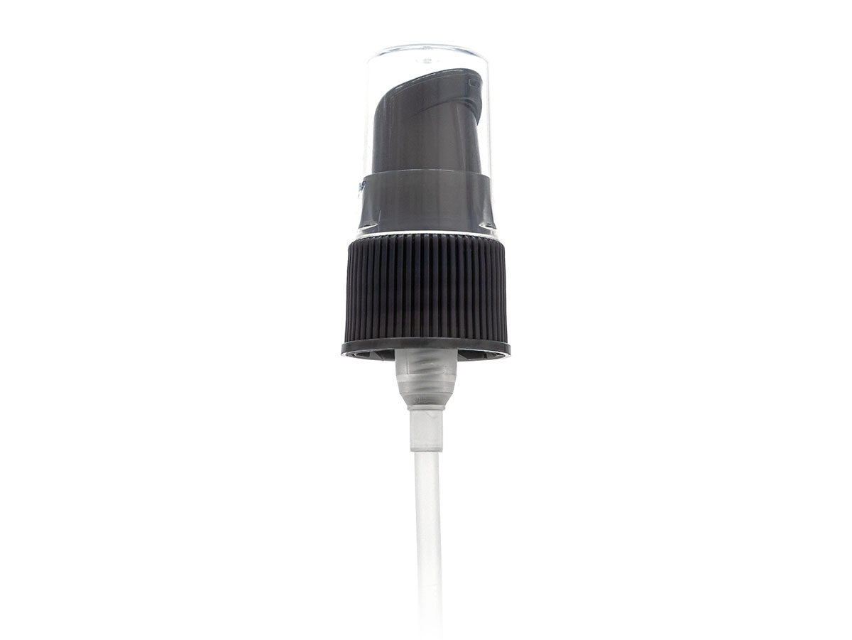 20/410 Finish, Gray, Pumps, Treatment, Fine Ribbed, Clear Hood, 3 1/2" DT
