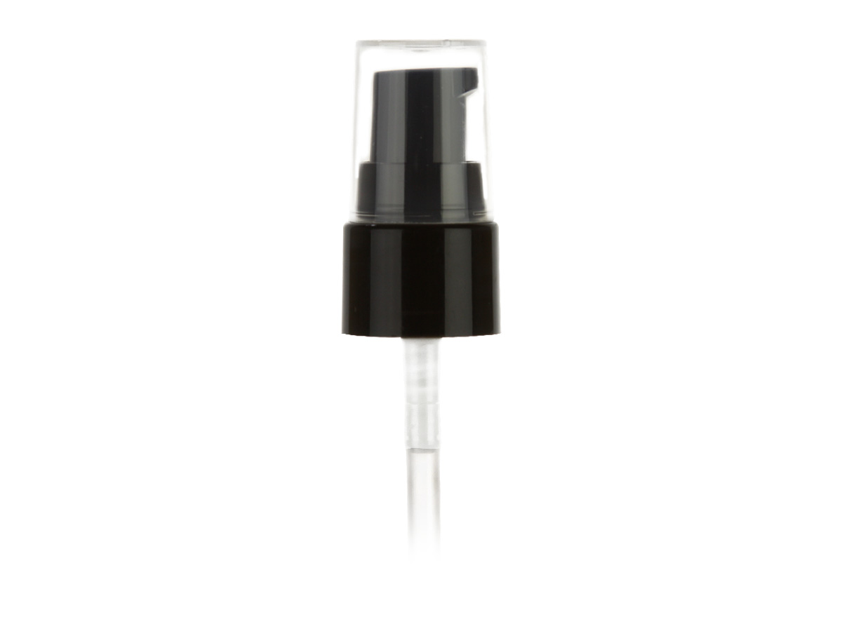 20/410 Finish, Black, Pumps, Treatment, Smooth, Clear Hood, 130mcl, 5 1/4" DT