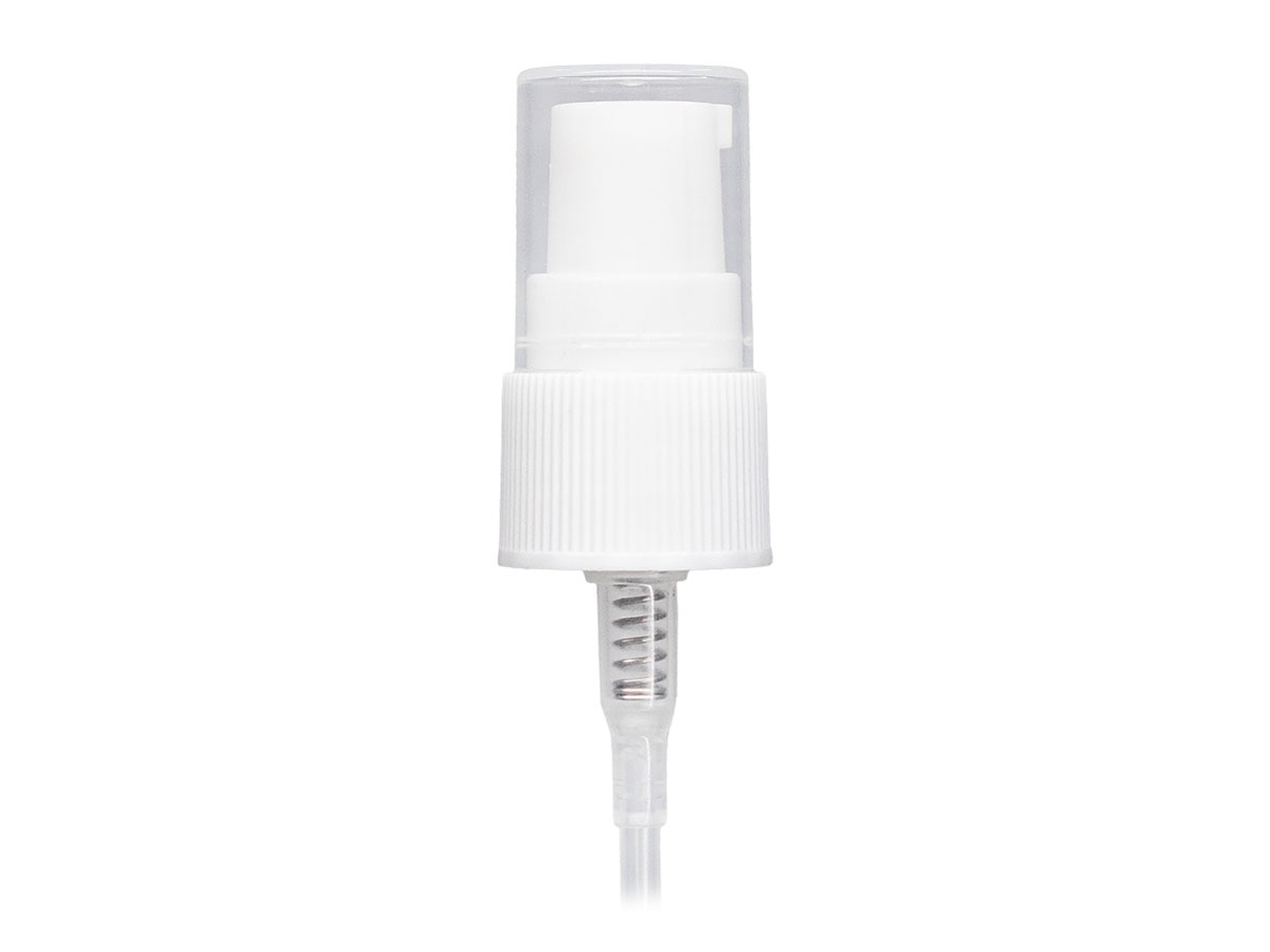 20/410 Finish, White, Pumps, Treatment, Fine Ribbed, Clear Hood, 2 3/8" DT