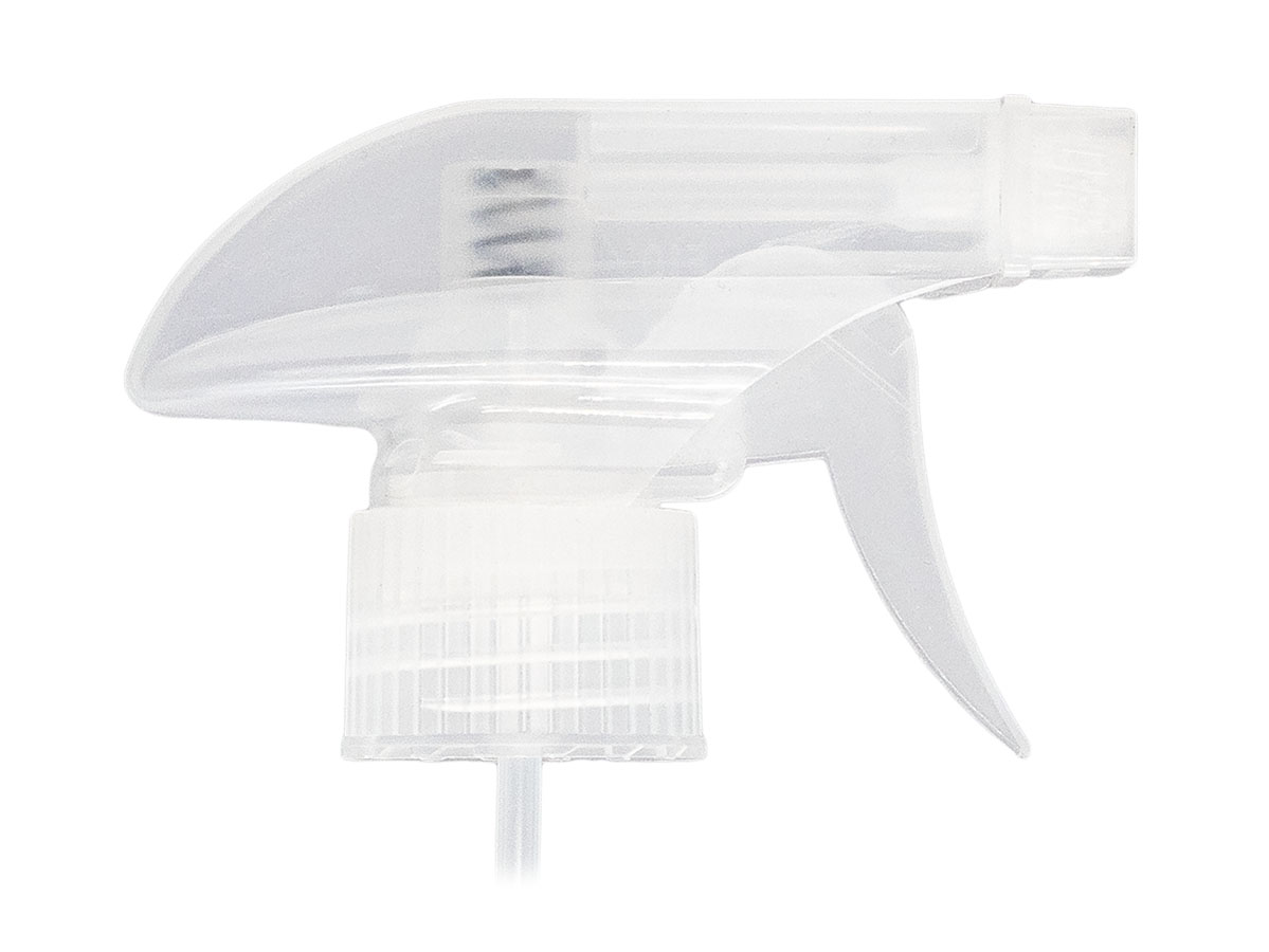 28/410 Finish, Natural, Sprayers, Trigger, Spray/Stream/Off, 7 1/16" DT