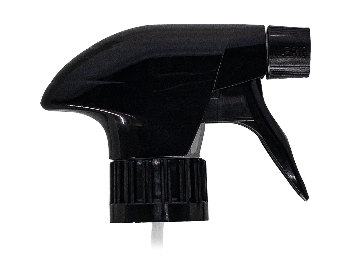 28mm Ratchet Finish, Black, Sprayers, Trigger, Spray/Stream/Off, 9 5/8" DT