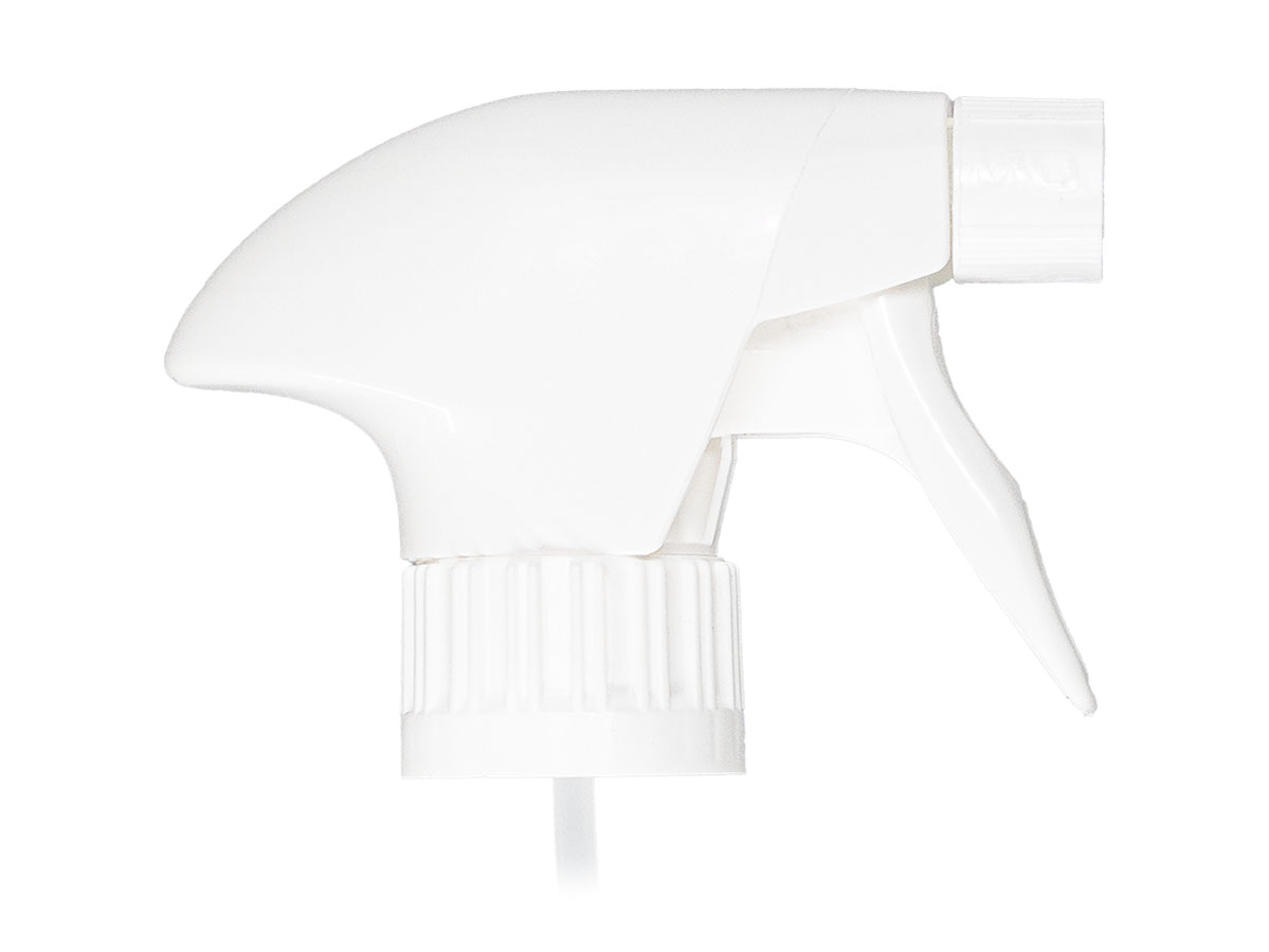 28mm Ratchet Finish, White, Sprayers, Trigger, On/Off, 10 1/2" DT