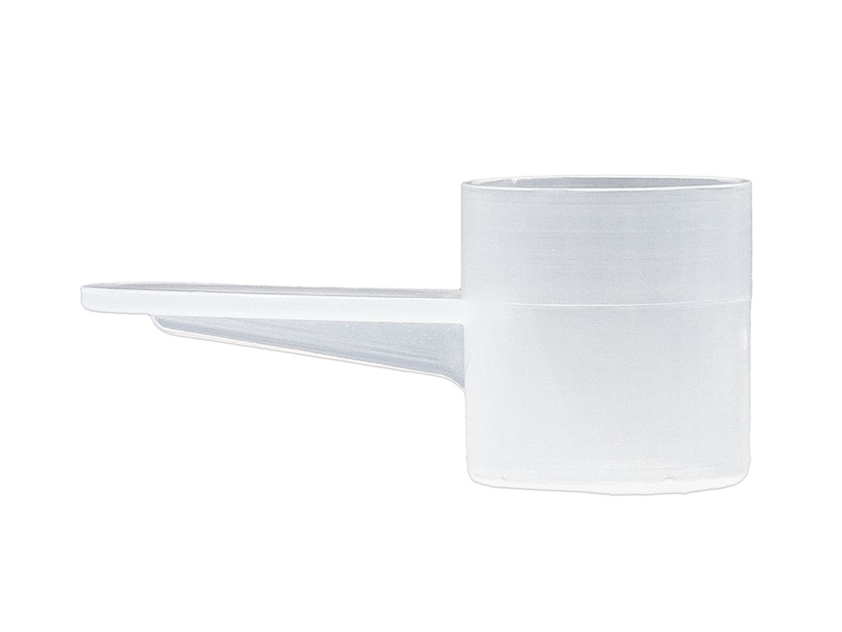 8.5cc, Natural, Measuring Scoops, PP, Round, With Handle