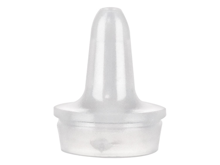 20mm Finish, Natural, Plugs, Orifice Reducer, Dropper Tip Style, .068" Orf