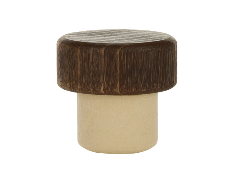 Brown, Corks,  1 2/8" Dia Top X 1" Dia Btm X 1 1/2" Tall