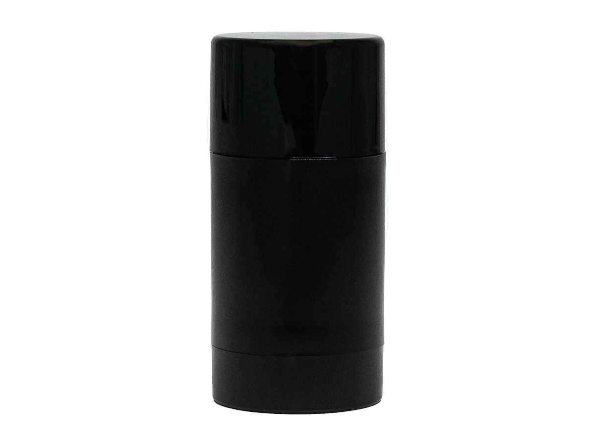 2.5 oz., 45mm Finish, Black, Sets, Bottles/Bases, Cylinder Round Deodorant Style