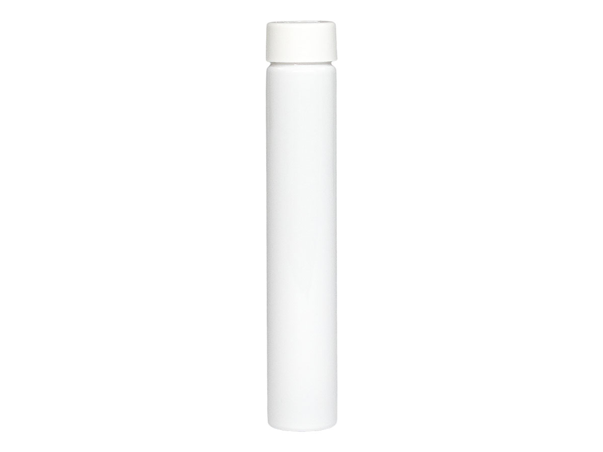 30 mL, 20 Mm Finish, White, Sets, Bottles/Caps, Cylinder Round