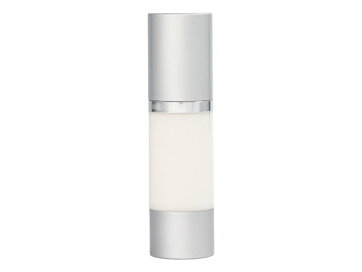 15 mL, 20 Mm Finish, Natural/Silver, Sets, Bottles/Pumps/Overcaps, Other, Airless, Cylinder Round