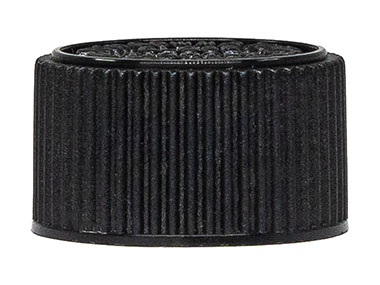 22/400 Finish, Black, Caps, CRC, Fine Ribbed, Pulp/HS Lnr