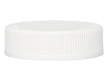 53/400 Finish, White, Caps, CRC, Fine Ribbed, Foam Lnr