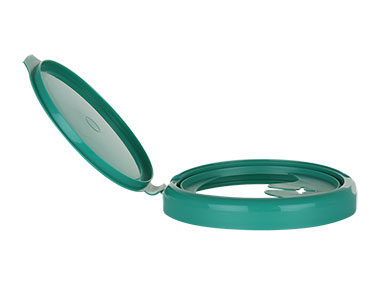 105mm Snap-On Finish, Green, Caps, Dispensing, Matte, Wet Wipe Style, Snap-Top