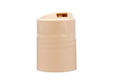24/410 Finish, Beige, Caps, Dispensing, Smooth, Disc-Top, .237" Orf, HS Lnr, (D)