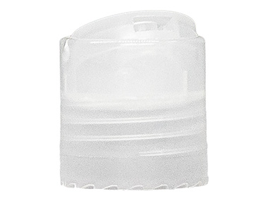 24/410 Finish, Natural, Caps, Dispensing, Smooth, Disc-Top, .313" Orf, (D)