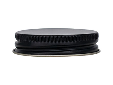 43/400 Finish, Black, Caps, Metal, Ribbed Neck, Pulp Lnr