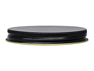 70/400 Finish, Black, Caps, Metal, Ribbed Neck, Pulp Lnr