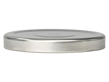 70mm 4 Lug Finish, Silver, Caps, Metal, Smooth, Stacking Ring, Plastisol Lnr