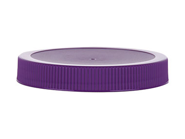 89/400 Finish, Purple, Caps, Fine Ribbed, Matte Top, Stacking Ring, HS Lnr