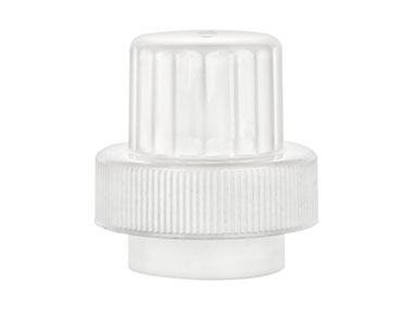 51mm Finish, White, Caps, Smooth, Drain Back Style, 3 Fill Lines
