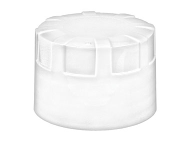 38/430 Finish, White, Caps, Ribbed, Buttress Style, HS Lnr