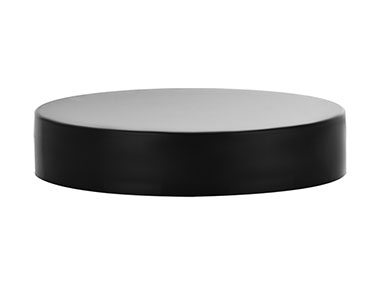 63/400 Finish, Black, Caps, Smooth, Foam Lnr