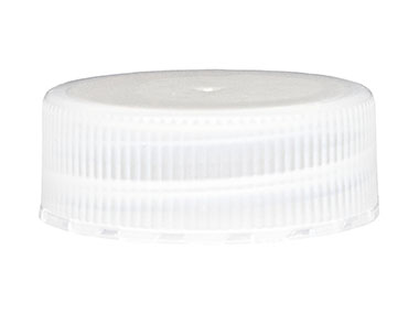 28/400 Finish, Natural, Caps, Fine Ribbed, Smooth Top, Pulp/HS Lnr