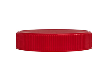 70/470 Finish, Red, Caps, Fine Ribbed, Matte Top, Pulp And Wax Lnr