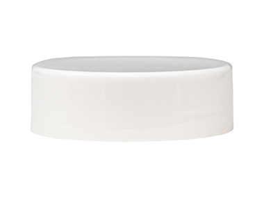 33/400 Finish, White, Caps, Smooth, Linerless