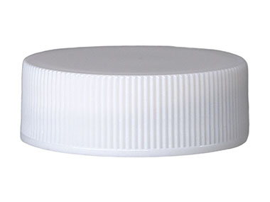 33/400 Finish, White, Caps, Fine Ribbed, Smooth Top, Pulp/HS Lnr