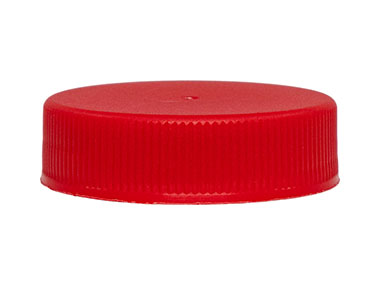 38/400 Finish, Red, Caps, Fine Ribbed, Matte Top, Dual Lnr, Foam And HS