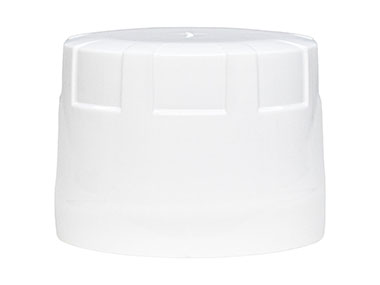 38/430 Finish, White, Caps, Ribbed, Buttress Style, HS Lnr