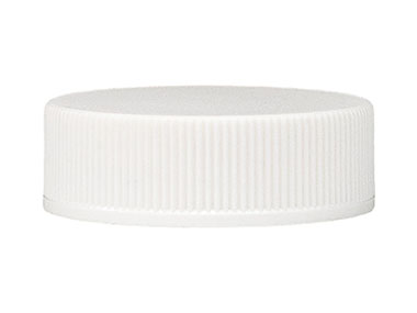 33/400 Finish, White, Caps, Fine Ribbed, Matte Top, HS Lnr